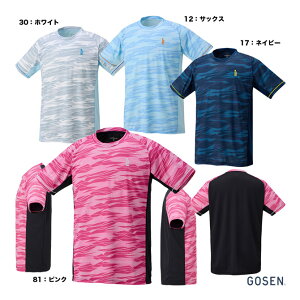 ゴーセン GOSEN テニスウェア ユニセックス ゲームシャツ T2452