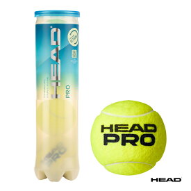 ヘッド HEAD テニスボール HEAD PRO（ヘッド・プロ） 4球入 1缶 571714