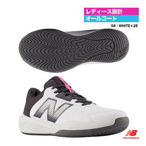 �j���[�o�����X new balance �e�j�X�V���[�Y ���f�B�X 696 V6 H �I�[���R�[�g 2E W696258�i2E�j
