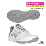 ニューバランス new balance テニスシューズ レディス 696 V6 O オムニクレーコート 2E W6968FM（2E）