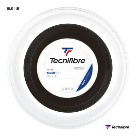 テクニファイバー Tecnifibre テニスガット ロール マルチフィール（MULTIFEEL）　 130 黒 TFSR203（130bk）