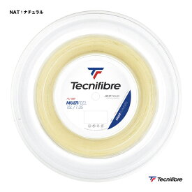 テクニファイバー Tecnifibre テニスガット ロール マルチフィール（MULTIFEEL）　 135 ナチュラル TFSR203（135na）