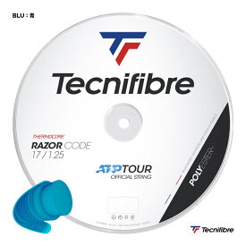 テクニファイバー Tecnifibre テニスガット ロール レーザーコード（RAZOR CODE） 125 青 TFSR403（125bl）