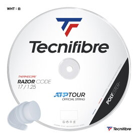 テクニファイバー Tecnifibre テニスガット ロール レーザーコード（RAZOR CODE） 125 白 TFSR403（125wh）