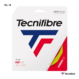 テクニファイバー Tecnifibre テニスガット 単張り エイチディーエムエックス（HDMX） 130 黄 TFSG300（130ye）