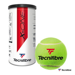 テクニファイバー Tecnifibre テニスボール X-ONE(エックス-ワン) 2球入 1缶 60X1JP2X30