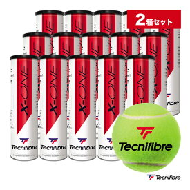 テクニファイバー Tecnifibre テニスボール X-ONE（エックス-ワン） 4球入 2箱（30缶/120球） TBA4XE1