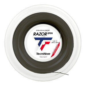 �e�N�j�t�@�C�o�[ Tecnifibre �e�j�X�K�b�g ���[�� ���[�U�[�X�s���iRAZOR SPIN�j 125 �J�[�{�� 04RRASPI25