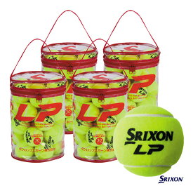 スリクソン SRIXON テニスボール LP エルピー（ノンプレッシャー）30球入 1箱（4袋/120球入）