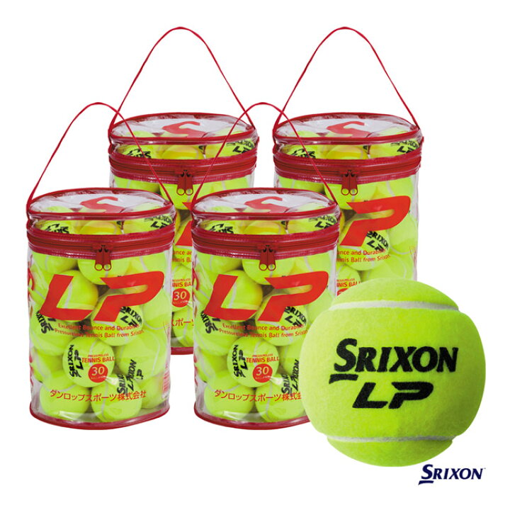 楽天市場 スリクソン Srixon テニスボール Lp エルピー ノンプレッシャー 30球入 1箱 4袋 1球入 テニスジャパン 楽天市場店