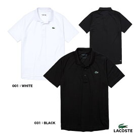 ラコステ LACOSTE テニスウェア メンズ ウルトラドライ鹿の子地ポロシャツ DH3201