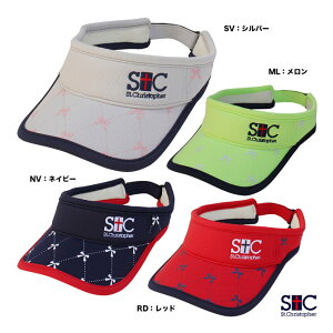 セントクリストファー St.Christopher レディス リボンズサンバイザー STC-BCA4620