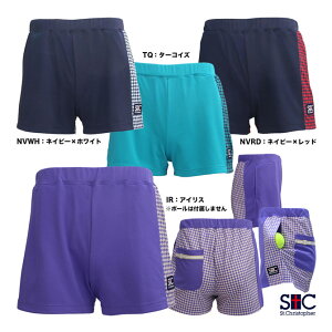 セントクリストファー St.Christopher テニスウェア レディス ピエドプルリボンゲームショートパンツ STC-BCW6424