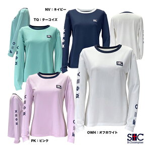 セントクリストファー St.Christopher テニスウェア レディス チックタックトーロングスリーブ STC-BEW6527