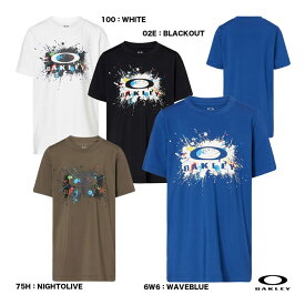 オークリー OAKLEY フィットネスウェア ジュニア ENHANCE QD SS TEE SPLASH EVO YTR 5.0 FOA405080