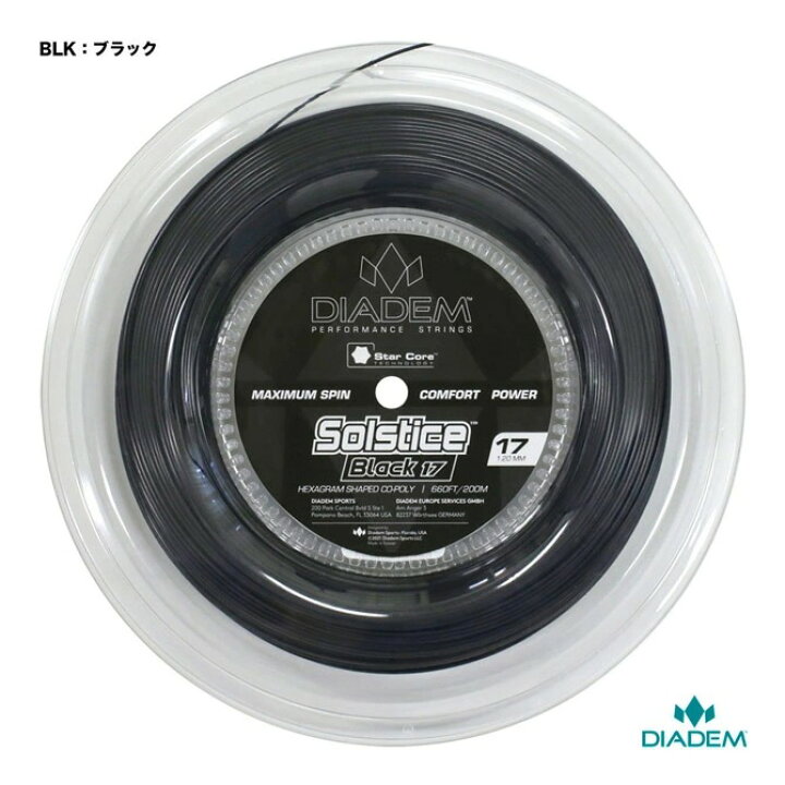 楽天市場】ダイアデム DIADEM テニスガット ロール ソルティス 