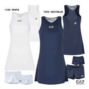 �G���|���I�A���}�[�j EMPORIO ARMANI EA7 �e�j�X�E�F�A ���f�B�X TENNIS PRO W CLASSIC DRESS 8NTA51