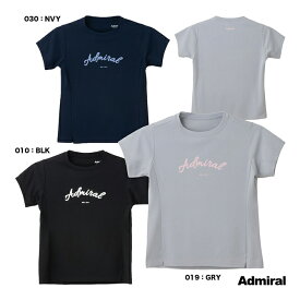 アドミラル Admiral テニスウェア レディス カラタッチサイドスリット TEE ATLA562