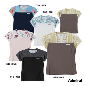 アドミラル Admiral テニスウェア レディス スリットヘムグラフィックTEE ATLA602