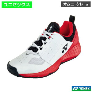 YONEX ���l�b�N�X �p���[�N�b�V����106 �z���C�g/���b�h(114) / SHT106-114 �I���j�E�N���[�R�[�g�p