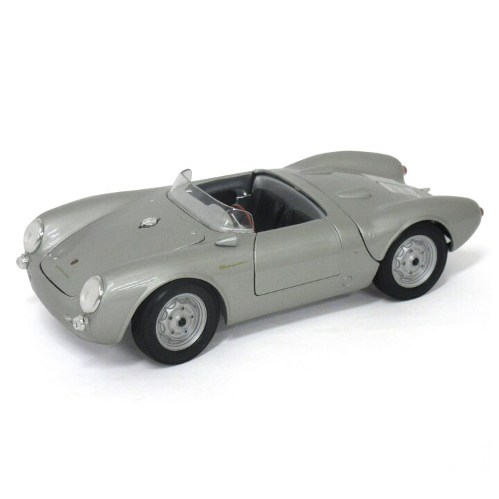楽天市場】Maisto 1/18 ポルシェ 550A スパイダー シルバー マイスト 