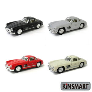 KiNSMART �L���X�}�[�g �v���o�b�N�~�j�J�[ 1/36 �����Z�f�X�x���c 300SL 4�F�Z�b�g �a���� �N���X�}�X �v���[���g �M�t�g ���b�s���O�� 201-665