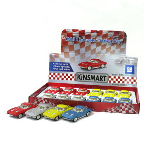 KiNSMART �L���X�}�[�g �v���o�b�N�~�j�J�[ 1/36 1963 �V�{���[ �R���x�b�g 4�F�A�\�[�g 12����BOX �a���� �N���X�}�X �v���[���g �M�t�g ���b�s���O�� 201-669