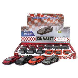 KiNSMART �L���X�}�[�g �v���o�b�N�~�j�J�[ 1/36 �����{���M�[�j ���F�l�[�m 4�F�A�\�[�g 12����BOX �a���� �N���X�}�X �v���[���g �M�t�g ���b�s���O�� 201-673