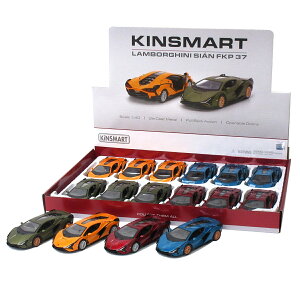 KiNSMART �L���X�}�[�g �v���o�b�N�~�j�J�[ 1/40 �����{���M�[�j �V�A�� 4�F�A�\�[�g 12����BOX �a���� �N���X�}�X �v���[���g �M�t�g ���b�s���O�� 201-708