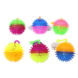 ピカピカイガイガヨーヨー 6色セット 12個入りBOX 光る おもちゃ 縁日 お祭り 景品 206-762