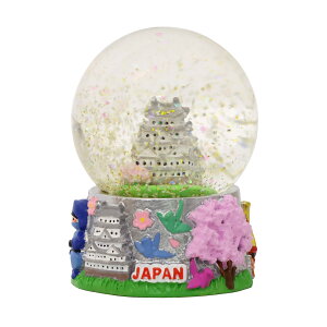 ���{�y�Y �X�m�[�h�[�� ���{�̂��� JAPAN Snow Globe �E�� �������`�[�t �K���X���~�j�`���A ���N�� �C�O�����M�t�g 303-433
