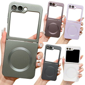Galaxy Z Flip6 P[X Jo[ ܂肽݌^ Qi[d CX[d Ή }Olbgz Xgbv Samsung TX JCC IXX Vv? v[g MNV[ Z tbv6 Ah
