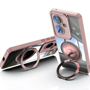 OPPO Reno13 A OPPO Reno11 A専用クリアスマホカバー 軽量 レンズフィルム付き 全面保護スマホカバー 米軍MIL規格 耐衝撃 Reno11 A A401OP対応透明TPUソフト保護ケース 落下防止 擦り傷防止 リングスタン