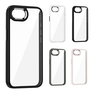 iPhone16e �N���A �P�[�X �ϏՌ� �J�o�[ �N���A ���� ���b�L TPU+�v���X�`�b�N �X�g���b�v�� ���� ������ ���킢�� �V���v�� Apple �A�b�v�� �A�C�t�H�� 16e 2025�N���f�� �������� ������� �X�}�[