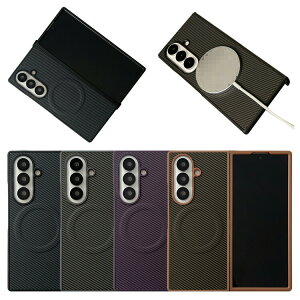 Galaxy Z Fold7 P[X Jo[ ܂肽݌^ J[{ PUU[ wʃP[X Qi[d CX[d Ή }Olbgz Vv Samsung TX MNV[ Z tH[h7 یP[X ɋ