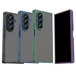 Galaxy Z Fold7 P[X /Jo[ ܂肽݌^ }bg  vX`bN n[hP[X Vv  Samsung TX MNV[ Z tH[h7 یP[X AhCh  