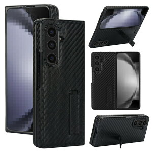 Galaxy Z Fold7 P[X Jo[ ܂肽݌^ J[{ PUU[ wʃP[X X^h@\ Vv   Samsung TX MNV[ Z tH[h7 یP[X JCC Jo 