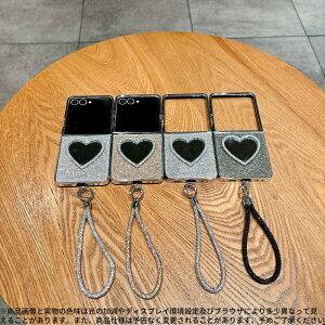 Zflip7/7FE/6/5�Ή� �n�[�g�O���b�^�[�d�t�P�[�X ? �X�g���b�v�t�� ? �L���L����������d�グ ? ���������ӂ��~���[�f�U�C�� ? �n�[�g���`�[�t�ŉ����A�b�v ? �����h�~���X�g�X�g���b�v�t�� 