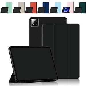Xiaomi Pad 7 / 7 Pro �P�[�X 11.2�C���`�Ή� �蒠�^ PU���U�[�P�[�X �I�[�g�X���[�v�@�\�t�� �X�^���h�@�\ �\�t�gTPU �ϏՌ� �Ռ��z�� �y�� ���^ �h�� �w��h�~ �}�O�l�b�g�J�� �V���v�� ������� �r