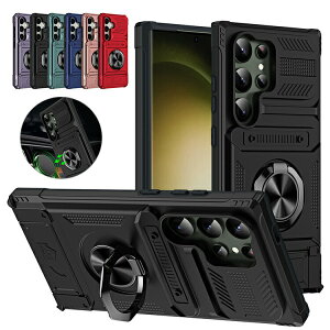 Galaxy S25 P[X ϏՌ Jی삠 S25+/S25 Ultra Jo[ }Olbgԍڃz_Ή ̌^Ot X^h@\ J[h[ 2d\ p ی R[i[op[ Xgbv Ah