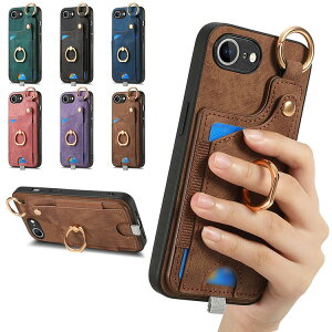 iPhone16e �P�[�X �ϏՌ� �J�o�[ PU���U�[ �J�[�h���[ ��̌^�����O�t�� �Ў莝���ɕ֗��ȃn���h �X�^���h�@�\ Apple�A�b�v�� �؍� �ϏՌ��P�[�X ���ɋ��� ��v �J���C�C �I�X�X�� �V���v��? �v��