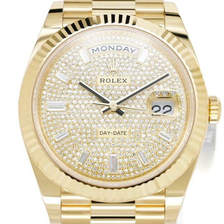 楽天市場】ロレックス （ROLEX） デイデイト 40 228238A 〔ゴールド 