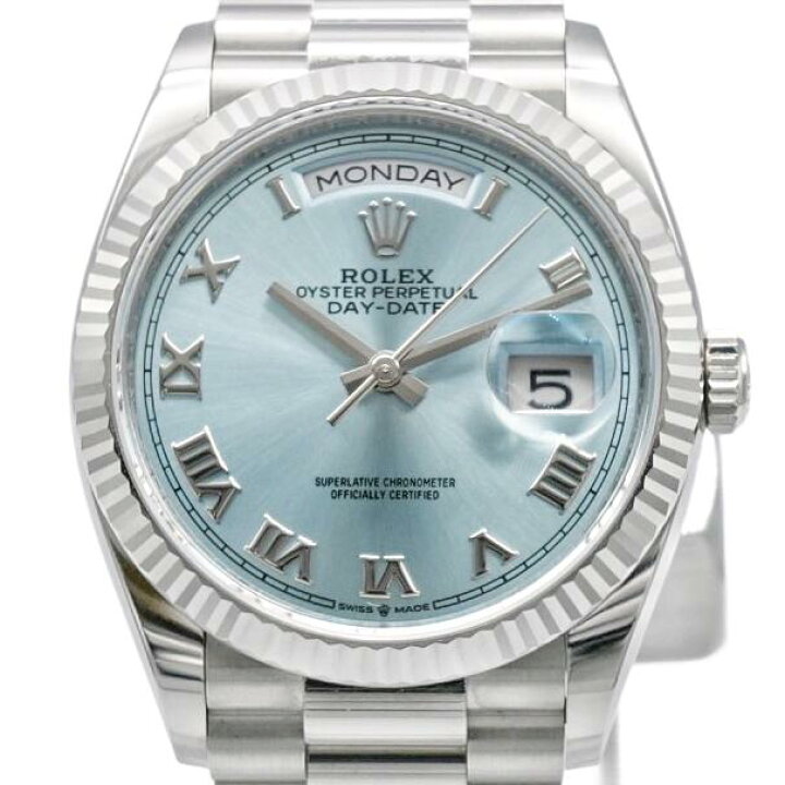 楽天市場】ロレックス （ROLEX） デイデイト 36 128236 〔アイスブルー 