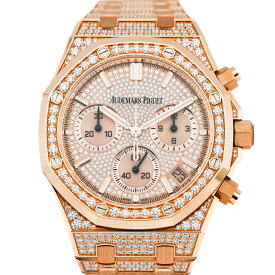 オーデマ・ピゲ （AUDEMARS PIGUET） ロイヤルオーク クロノグラフ 26242OR.ZZ.1322OR.02 〔18Kピンクゴールド文字盤〕 〔腕時計〕 〔メンズ〕 〔自動巻き〕 〔ギャラ・箱〕 【中古・美品】