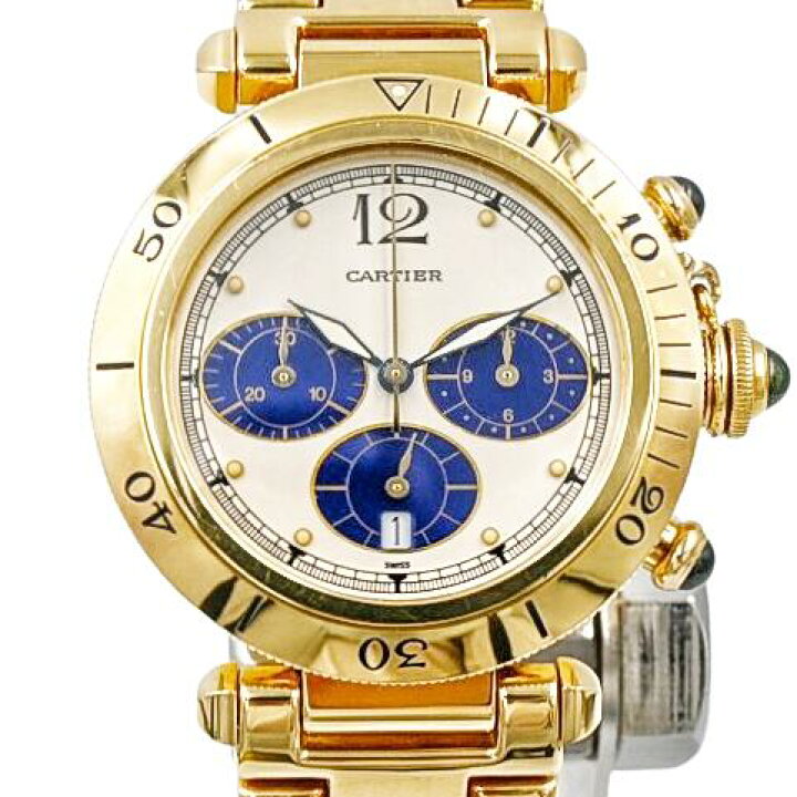 楽天市場】カルティエ （Cartier） パシャ クロノグラフ 30009  