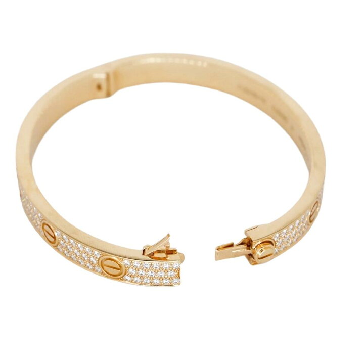楽天市場】カルティエ 〔Cartier〕 サイズ:17 LOVE BRACELET PAVE  