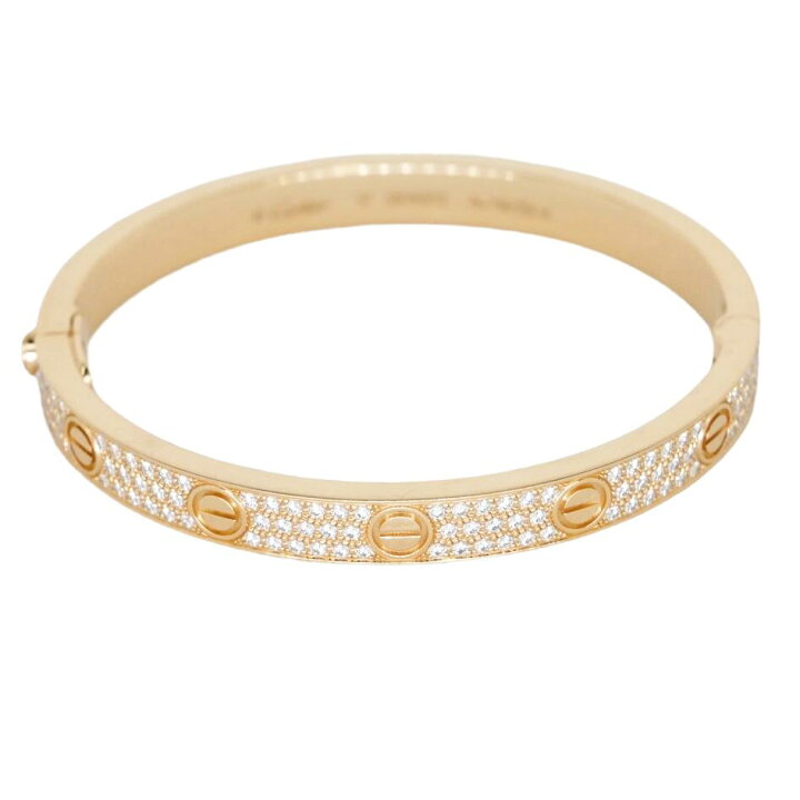 楽天市場】カルティエ 〔Cartier〕 サイズ:17 LOVE BRACELET PAVE  