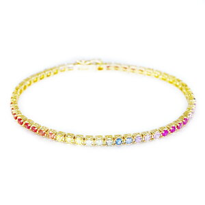 Ten past Ten i10:10j rainbow bracelet 17cm C{[ uXbg 18KYG CG[S[h VR iFj r[ Tt@CA J[ _C g} WG[ ANZT[ Y fB[
