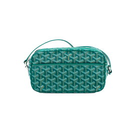 ゴヤール 〔GOYARD〕 カップ ヴェール ショルダーバッグ グリーン ポシェット ポーチ レディース メンズ 【中古・美品】