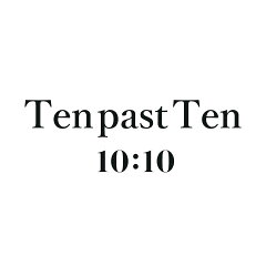Ten past Ten